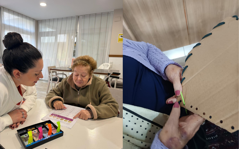 Terapia ocupacional en Residencia San Luis Moncada: autonomía y bienestar en el día a día